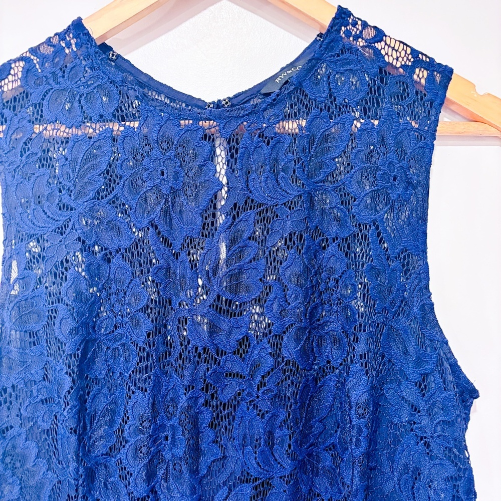 RW&CO.‎ Navy lace dress - Picture 3 of 6